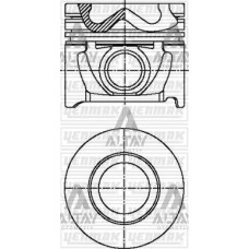 Hyundai Santafe Hyundai Getz Hyundai Accent Hyundai Tucson YENMAK-YEN-4444-STD PİSTON SEGMANLI ACCENT 03-06 / GETZ 03-05 / TUCSON 04-10 / SPORTAGE 04-10 /  SANTAFE 01-06 2.0CRDI D3EA-D4EA 83mm STD